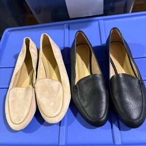 2 -PAIR Talbots loafers